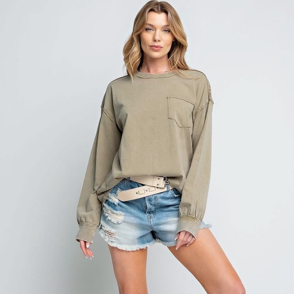 Distressed oversized tee shirt - Picture 4 of 6